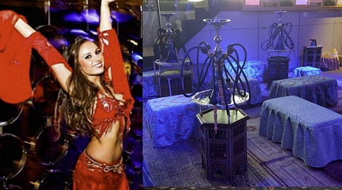 Buikdanseres en Fakirshow