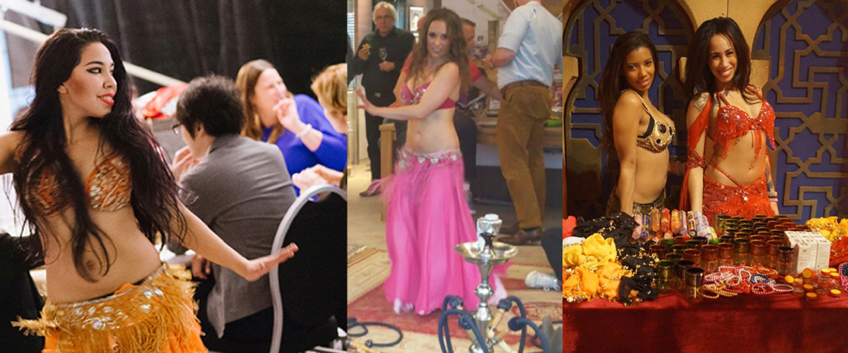 Buikdanseres optreden en heerlijke verse muntthee